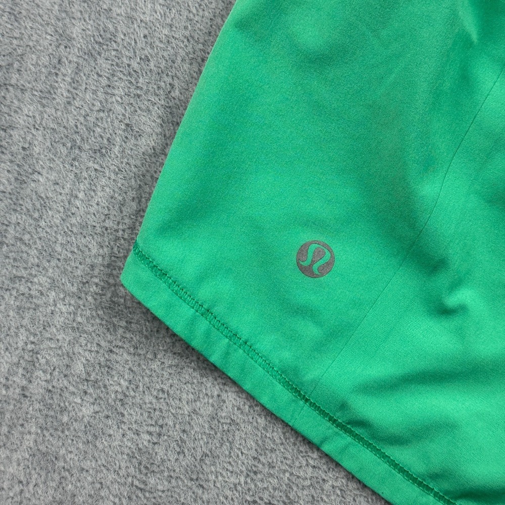 Lululemon Shorts Womens 4 Green Run: Breeze 3" Athletic Active Workout Training - Picture 11 of 13
